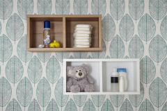 Filou-LE25 von POL Power - Kommode mit Wickelaufsatz weiß - Eiche