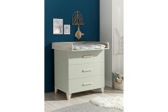 Prizzi von POL Power - Babyzimmer für kleine Räume weiß - Aurum