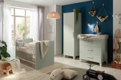 Prizzi von POL Power - Babyzimmer für kleine Räume weiß - Aurum