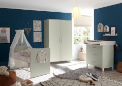 Prizzi von POL Power - Babyzimmer für kleine Räume weiß - Aurum