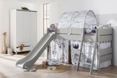 Tiago von Paidi - Himmelbett weiß: Liege mit Baldachin-Aufbau