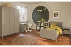 Brother Stu von YUNY by Paidi - Kinderbett taupe Liegefläche 70x140 cm