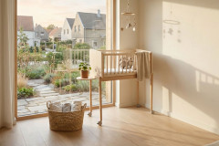 Little Cloud von Paidi - Anstellbett kreideweiß multifunktional umbaubar