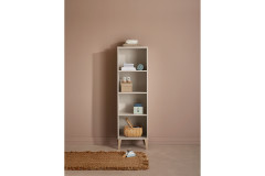 Jonte von Paidi - Kleiderschrank 3T cashmere-beige - Stripy-Light-Oak