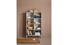 Jonte von Paidi - Kleiderschrank 3T cashmere-beige - Stripy-Light-Oak