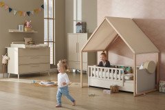 Little Snu von Paidi - Bett weiß 70x140 cm mit vielen Umbaufunktionen