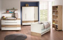 Remo von Paidi - Babyzimmer Bordeaux-Eiche kreideweiß
