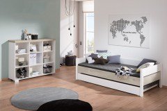 Kira von Paidi - Etagenbett weiß - 2 x 90x200 cm Liegefläche