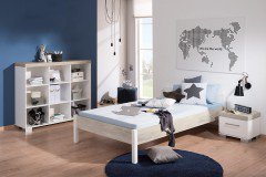 Kira von Paidi - Etagenbett weiß - 2 x 90x200 cm Liegefläche