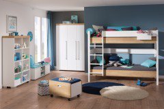 Kira von Paidi - Etagenbett weiß - 2 x 90x200 cm Liegefläche