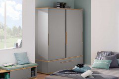 Sten von Paidi - Spielbett mit Schrägleiter Eiche massiv