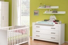 Fiona von Paidi - schmale Wickelkommode mit 3 Schubkästen