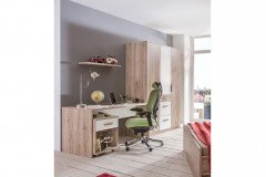 Cariba von Wimex - Babyzimmer-Set San Remo Eiche/ weiß