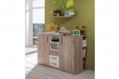 Cariba von Wimex - Babyzimmer-Set San Remo Eiche/ weiß