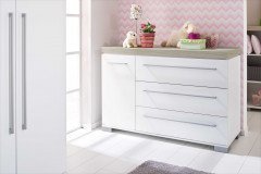 Kira von Paidi - Etagenbett weiß - 2 x 90x200 cm Liegefläche