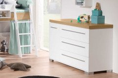 Kira von Paidi - Etagenbett weiß - 2 x 90x200 cm Liegefläche