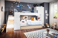 level 2 von Rudolf - Etagenbett mit Treppe und Schrank-Umbau