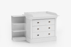 Bergen von Jumek - Babyzimmer-Set Kiefer weiß-laugenfarbig