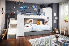 level 2 von Rudolf - Etagenbett mit Treppe und Schrank-Umbau