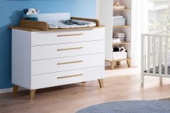 Oscar von Paidi - Babyzimmer-Set: Schrank, Bett, Wickelkommode