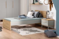 Benne von Paidi - Babyzimmer-Einrichtung kieselgrau - Eiche Montana