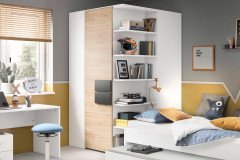 clip by rb 343 von Röhr-Bush - Schrank-Kombi mittelgrau - Hickory