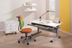 Marco 2 von Paidi - Kinderschreibtisch kreideweiß ca. 120 cm breit