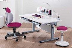 Marco 2 von Paidi - Kinderschreibtisch kreideweiß ca. 120 cm breit