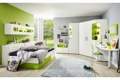 max-i von Rudolf - Kastenliege mit Stauraum creme - grau