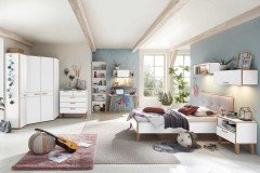 NXTstep von Rudolf - Bett mit Stauraum-Schubkasten