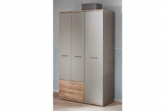 New York for Kids von Priess - Babyzimmer lichtweiß/ Risseiche/ sandgrau