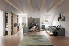 clip by rb 343 von Röhr-Bush - Schrank-Kombi mittelgrau - Hickory