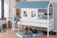 Tiny House von Paidi - Kuschelbett kreideweiß