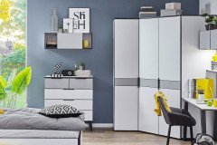 NXTstep von Rudolf - Bett mit Stauraum-Schubkasten