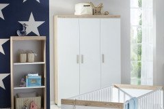 Hilja von Transland® - Babyzimmer-Set: Schrank, Bett & Wickelkommode