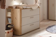 Lilly-LE22 von Mäusbacher - Hängeregal Asteiche ca. 90 cm breit