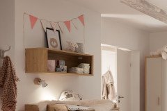 Lilly-LE22 von Mäusbacher - Hängeregal Asteiche ca. 90 cm breit