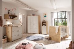 Lilly-LE22 von Mäusbacher - Hängeregal Asteiche ca. 90 cm breit