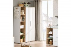 Lieven von Paidi - Babyzimmer-Einrichtung kreideweiß - Eiche Montana