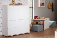 Lieven von Paidi - Babyzimmer-Einrichtung kreideweiß - Eiche Montana