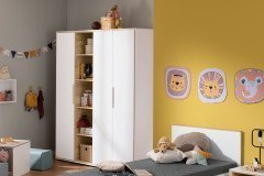 Lieven von Paidi - Babyzimmer-Einrichtung kreideweiß - Eiche Montana