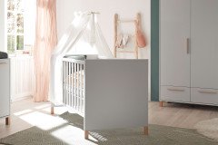 Olivia von Mäusbacher - Babymöbel-Set grau: Schrank, Bett & Wickelkommode