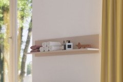 Ari von Transland® - Babybett mit eckigen Sprossen cashmere-beige