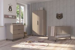 Nea von Transland® - Babyzimmer-Set 3-teilig taupe