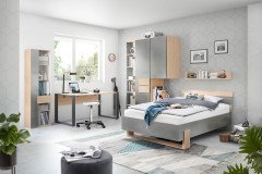 clip by rb 343 von Röhr-Bush - Schrank-Kombi mittelgrau - Hickory