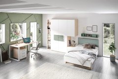 clip by rb 343 von Röhr-Bush - Schrank-Kombi mittelgrau - Hickory