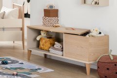 Mila & Ben Steiff by PAIDI - Nachtkommode cashmere-beige - Scandinavian Wood