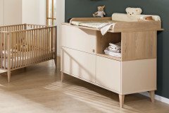 Mila & Ben Steiff by PAIDI - Nachtkommode cashmere-beige - Scandinavian Wood