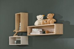 Mila & Ben Steiff by PAIDI - Nachtkommode cashmere-beige - Scandinavian Wood