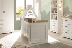 Jasmin von POL Power - Landhaus-Babyzimmer-Set Anderson Pine - Eiche Artisan